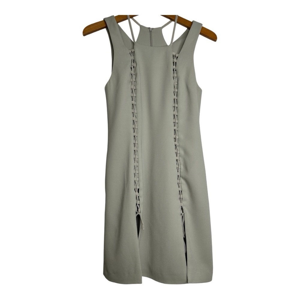 Jonathan Simkhai Light Gray Backless Dress small